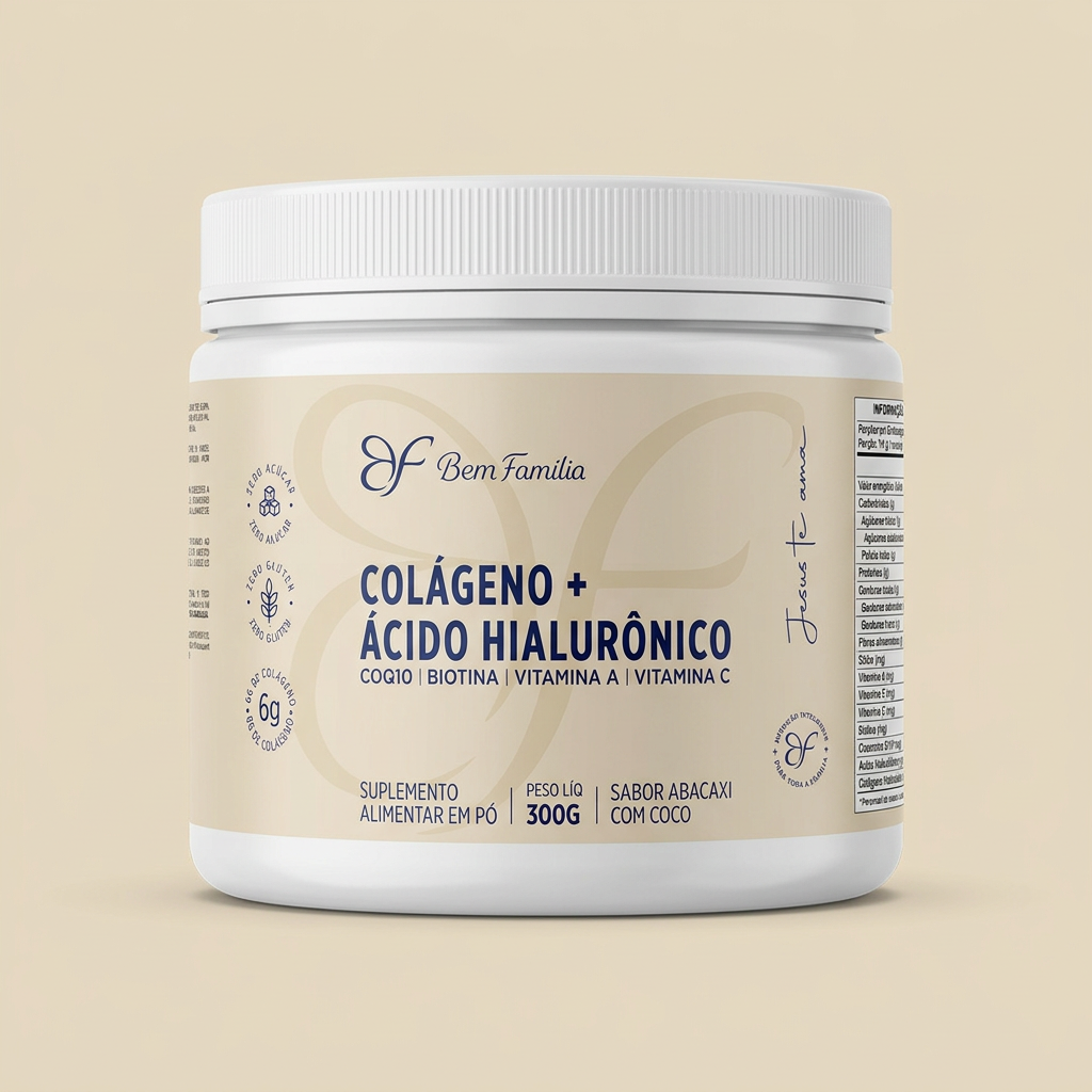 Colágeno + Ácido Hialurônico